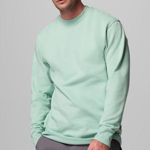 เสื้อสเวตเชิ้ตผู้ชายผ้าฝ้ายผสมโพลีเอสเตอร์เนื้อฟลีซ อุ่นสบาย แบบสวมหัว คอเสื้อทรงกลม มีซิป ดีไซน์ปลายแขนและชายเสื้อแบบยืดหยุ่น รุ่นปี 2026 - Product Image 3