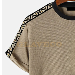 Camisetas de Hombre de Último Diseño con MOQ Bajo, Ropa Casual de Verano, Impresión de Logotipo Personalizado, Poliéster/Algodón, Secado Rápido y Transpirable - Product Image 4