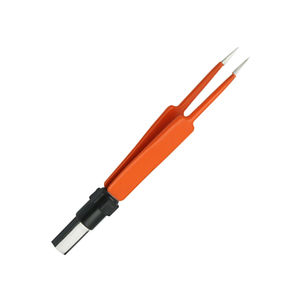 Pinzas Bipolares Antiadherentes de 11.5 cm, Instrumentos Quirúrgicos de Precisión, Estilo Europeo, Coagulación Bipolar - Product Image 1