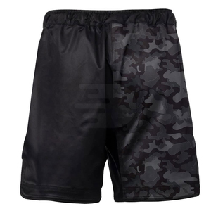 Short de kickboxing MMA pour hommes, vêtement de karaté d'arts martiaux à sublimation personnalisée, short de combat de lutte vendu en gros - Product Image 2