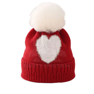 Bonnet d'hiver en tricot jacquard extensible et doux pour unisexe, chaud à porter par temps froid avec des options personnalisables - Product Image 1