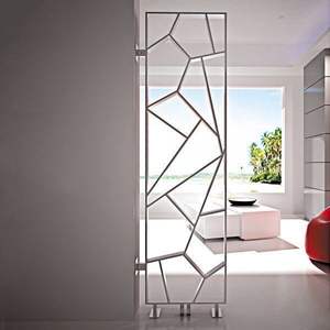 Cloison murale décorative en métal fini royal antique avec artisanat jali fin pour l'esthétique de la maison indienne traditionnelle - Product Image 1