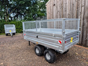 Dump Mini Farm <b>Trailer</b> Hydraulic Compact <b>Tractor</b> Tipping <b>Trailer</b> 2.5T Dump <b>trailer</b> small farm <b>tractors</b> - Product Image 3