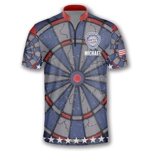 Polo Dart Sublimation de haute qualité avec impression couleur en tissu doux et durable logo et design de l'équipe personnalisés - Product Image 2