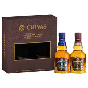 Orijinal Chivas Regal 18 yaşındaki altın imza/yeni tasarım Chivas 18 yıl