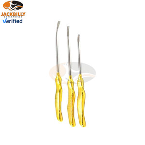 <b>High</b> Quality Stainless Steel Manual Breast Dissector Face <b>Lift</b> Endoscopic Surgery Set Gold Handle MOL Certified - Product Image 2