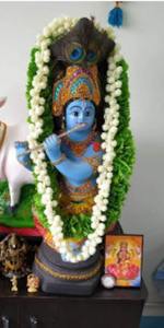 พวงมาลัยดอกมะลิประดิษฐ์อินเดีย mullapoov maala idols กรอบรูปงานเฉลิมฉลองปีใหม่การแข่งขันเต้นรำบ้านงานแต่งงาน - Product Image 1