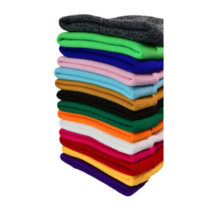 Bonnet en acrylique personnalisé 100% bonnet tricoté chaud de haute qualité pour hommes et femmes vêtements d'affaires en plein air avec motif de lettres imprimées - Product Image 4