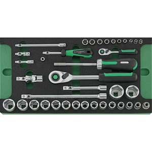 Assortiment d'outils Stahlwille de 38 pièces dans TCS 807/5 WT 1, ensembles d'outils durables et polyvalents - Product Image 1