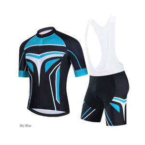 Personalizado de excelente calidad transpirable de secado rápido bicicleta ciclismo uniforme ropa deportiva nuevo estilo hombres ciclismo Jersey conjunto - Product Image 1