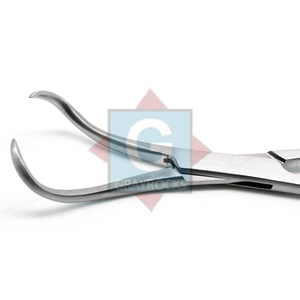 Pinzas de Reducción Ósea de Acero Inoxidable de 8 Pulgadas, Manuales, con Doble Trinquete Largo y Puntas Curvas Anguladas, Abrazaderas de Bloqueo, para Uso en la Escuela de Medicina - Product Image 5