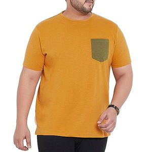 MOQ Camiseta transpirable para la venta Gran oferta Camisetas de manga corta para hombre 100% algodón con bolsillo frontal 2026 - Product Image 1