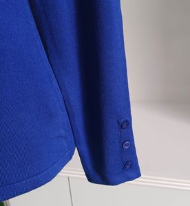 Pull à col roulé d'hiver décontracté à la mode de haute qualité pour femmes bouton détail Polyester/coton Anti-boulochage pull tricoté - Product Image 5