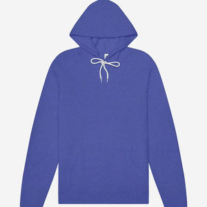 Sweat ras du cou en coton pour un look sportif décontracté Sweat-shirt uni simple avec coutures de haute qualité - Product Image 1