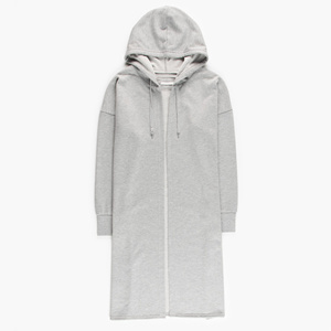 Fashion <b>Longline</b> Pullover Hoodie For <b>Women</b> With OEM Customization Options Fleece <b>Sweatshirt</b> Private Label Streetwear Style - Product Image 5