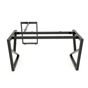 Pieds de table en forme de L de style industriel 140x140cm pour hôpital et usage domestique - HCKC014 - Product Image 2