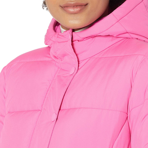 Servicio OEM, Chaqueta Acolchada Personalizada para Mujer, Nuevos Diseños, Manga Larga, Color Sólido, Chaqueta Acolchada para Mujer - Product Image 5