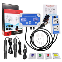 WISDOM WIFI Testeur de qualité de l'eau Capteur PH 3-en-1 Surveillance IoT en temps réel 0.01pH Haute précision pour laboratoire et industriel