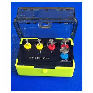 Kit d'implants dentaires : disque de coupe et trephine, ensemble de 6 pièces en cassette - Product Image 3