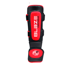 Protection des tibias en cuir de vachette pour Muay Thai et Kickboxing, protège-tibias pour l'entraînement en arts martiaux et karaté - Product Image 5