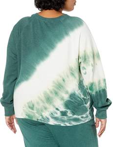 Sudadera de gran tamaño para mujer, diseño personalizado, estampado de algodón transpirable, secado rápido, manga larga, cuello redondo, Top corto de invierno - Product Image 6