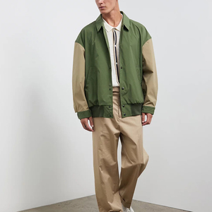 แจ็กเก็ตมีหมวกทรงเลตเทอร์แมนใส่ได้ทั้งชายและหญิงเสื้อแจ็กเก็ตกีฬาแบบสั่งทำปักโลโก้แนวอุตสาหกรรม - Product Image 4