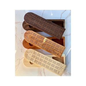 Classic Wooden <b>Cribbage</b> <b>Board</b> Box | Quality Craftsmanship | Factory Price - Product Image 1
