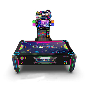 Pixel-Design Air <span class=keywords><strong>Hockey</strong></span> Table-<span class=keywords><strong>Juego</strong></span> de arcade comercial para 2 jugadores con sistema de múltiples bolas para centros de juegos de interior - Product Image 3