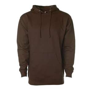 Sweat-shirt à capuche grande taille en coton mélangé pour hommes, sweat-shirt à capuche brodé de grande taille avec logo personnalisé, sweats à capuche Basics - Product Image 5