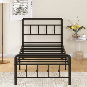 Factory-Direct Metal <b>Single</b> <b>Bed</b> Frame, Easy Installation for Student Apartments, Bedrooms, and Hotels - Product Image 5