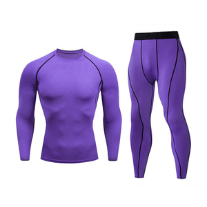Survêtement de compression de haute qualité pour hommes nouveauté conception personnalisée avec propre logo impression par sublimation - Product Image 1