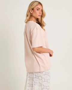 Camiseta de Manga Corta para Mujer, Holgada y Relajada, Estampada, de Secado Rápido, Transpirable y Ecológica, Estilo Urbano, para Verano - Product Image 2