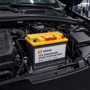 <span class=keywords><strong>แบตเตอรี่</strong></span><span class=keywords><strong>รถยนต์</strong></span> UNADA H5 12V โซเดียมไอออน 30Ah CCA580 ระบบสตาร์ท-สต็อป น้ำหนักเบา ชาร์จเร็ว ระบบ BMS แทนแบตเตอรี่ตะกั่วกรด - Product Image 1