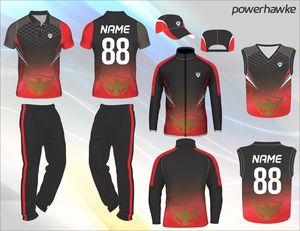 Les meilleures ventes de nouveaux modèles de powerhawk, ensemble d'uniforme de grillon extensible pour garçons adultes avec nom d'équipe personnalisé, couleur, Logo, taille - Product Image 6