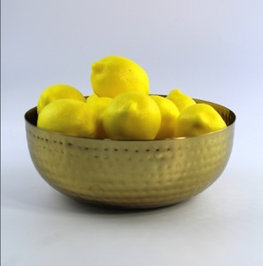 Cuenco de latón inspirado en la herencia-Latón 100%, hecho a mano para la decoración atemporal del hogar. - Product Image 3