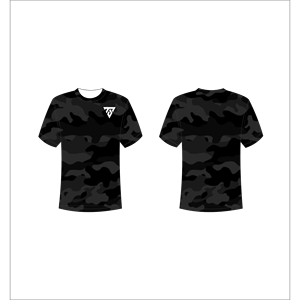 เสื้อยืดแขนสั้นลายจุดสีชมพูสำหรับผู้ชาย ทรงปกติ คอกลม สวมใส่สบาย ระบายอากาศได้ดี Trackstar OEM แบรนด์ส่วนตัว TSI-G05-P0716 - Product Image 2