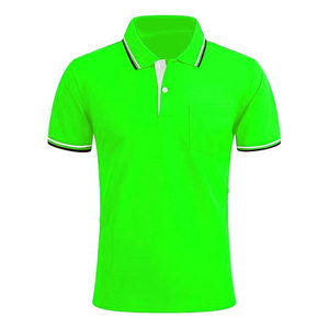 Nouveau modèle Polo à manches courtes confortable et élégant pour homme Polo d'entraînement coupe régulière sur mesure respirant pour unisexe - Product Image 1