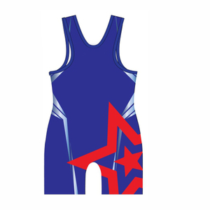 Combinaison de lutte à sublimation personnalisée pour hommes et jeunes, équipement de compétition professionnel, haute performance, séchage rapide, respirant, fermeture à pression, extensible - Product Image 2