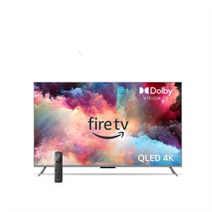 75-Inch 4K UHD QLED Smart TV with Fire TV Platform USB for Wi-Fi Black Cabinet - Product Image 1