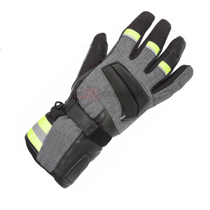 New Arrival Racing Motorbike Gloves Real Genuine Cowhide Full <b>Finger</b> Adjustable Wrist <b>Strap</b> Non-Slip - Product Image 2