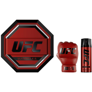 UFC Ultimate K.O. Set de Regalo de Perfume, 100 ml Eau de Parfum y 200 ml Desodorante - Product Image 1