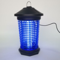 Outdoor Tuin Lantaarn Mug Doden Huisdier Controle Duurzaam Uva 18W 2000V Bug Zapper Lamp