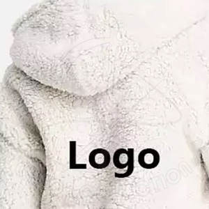 <b>Women's</b> Thick-<b>Lined</b> Athletic Workout <b>Hoodies</b> Customized Peking <b>Sherpa</b> Heavy Weight Jersey Fabric for Winter for Girls' Sports - Product Image 6