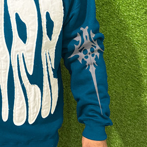 Vente en gros de sweats à capuche personnalisés en molleton de coton 100% pour hommes, délavés à l'acide, design surdimensionné, qualité, brodé, teint uni pour - Product Image 3