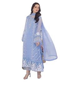100% Pure Best Selling Eco-Friendly <b>Ladies</b> Dress Lawn Shalwar Kameez Dupatta Multi-Design Higher Quality Casual Dresses - Product Image 2