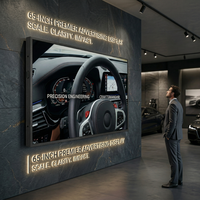 Monitor LCD Comercial de 32/43/50/55/65 Pulgadas Sin Pantalla Táctil 4K Android 11 Señalización Digital Pantalla Publicitaria de Pared con WiFi Pro