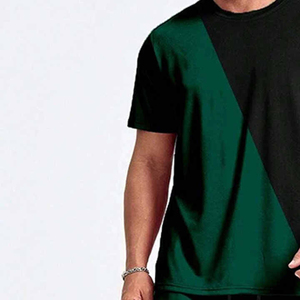 Conjunto de Camiseta y Pantalones Cortos Deportivos Elásticos y Ligeros para Hombre, para Entrenamiento en Gimnasio, Deportes al Aire Libre, Viajes y Movimiento Diario - Product Image 5