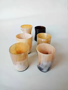 แก้วดื่มฮอร์นไวกิ้งที่ดีที่สุดทำจากงานฝีมือรูปจันทร์เสี้ยว - Product Image 3