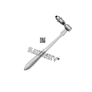 Martillos de percusión para diagnóstico TRAUBE 16 CM, microcirugía, acero inoxidable, fabricados con AISI 420, para uso quirúrgico y dental - Product Image 1