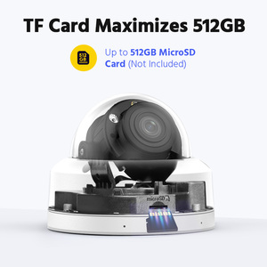 ANNKE ACZ800 Kamera CCTV, 4K 8MP 4X bermotor Vari-focal PoE <span class=keywords><strong>IP</strong></span> kamera AI Smart lampu ganda mikrofon 120 DB WDR Slot kartu SD - Product Image 6